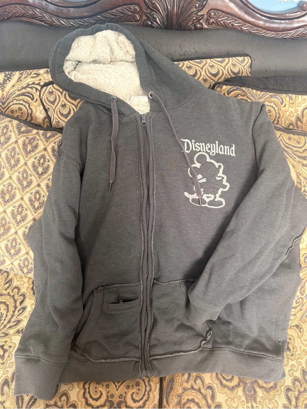 Disney Parks Disneyland 55th Anniversary Mickey Mouse Hoodie Girls 2X